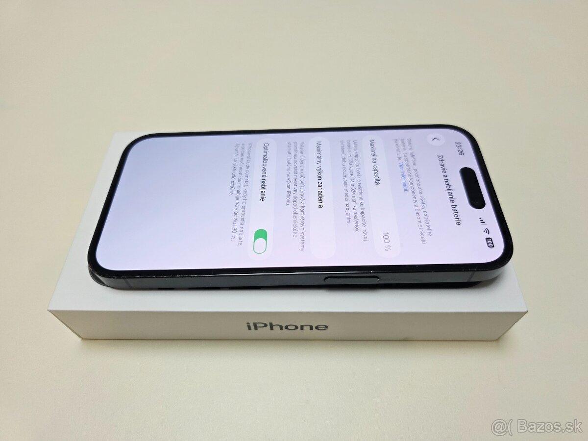 APPLE IPHONE 14 PRO 128GB BLACK,BATERKA 100% - 5