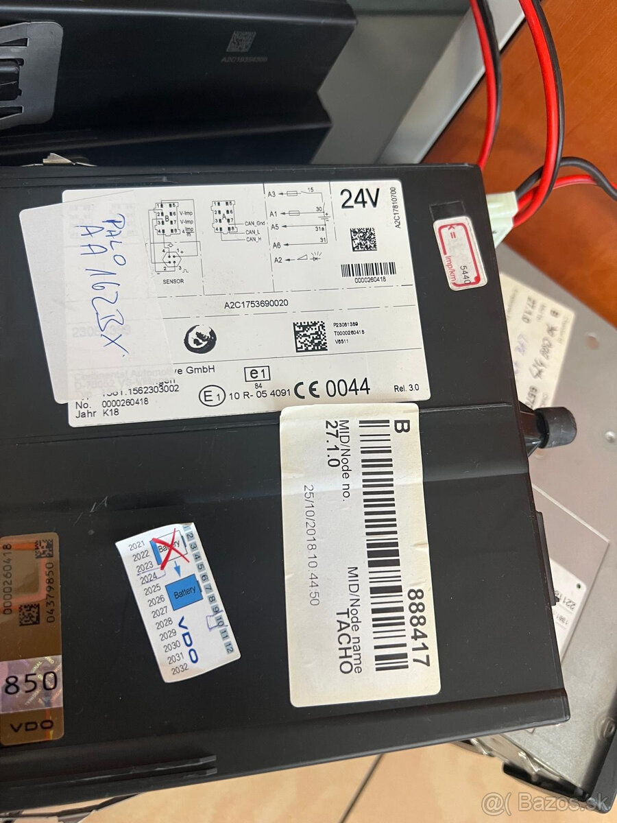 Tachograf na Volvo - 5