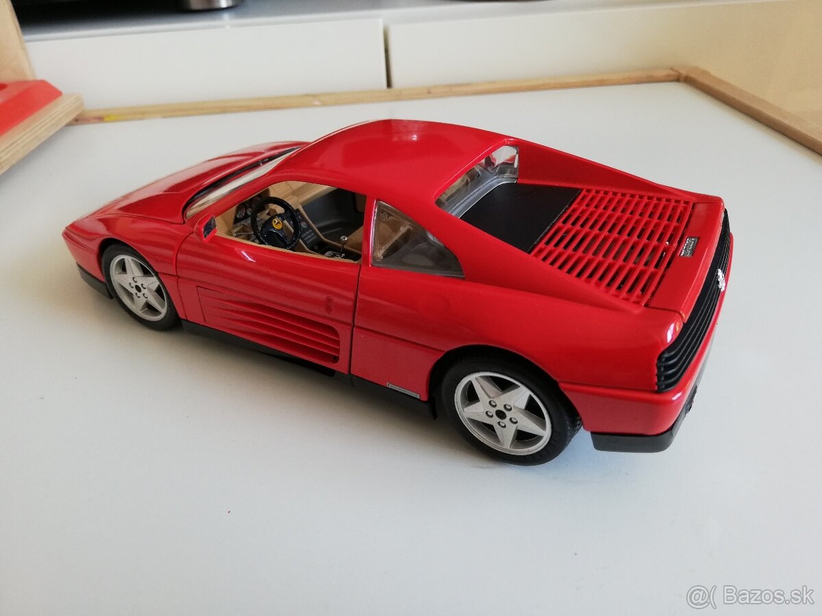 1.18 FERRARI 348 TB cervena Bburago - 5