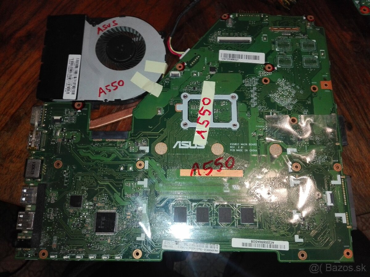 Asus notebooky na diely. - 5