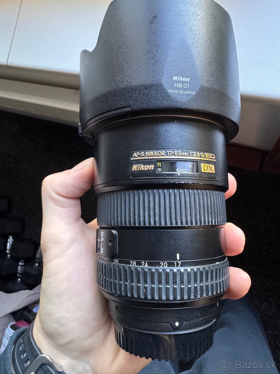 Predám objektív Nikon AF-S DX NIKKOR 17-55mm f/2.8G ED-IF - 5