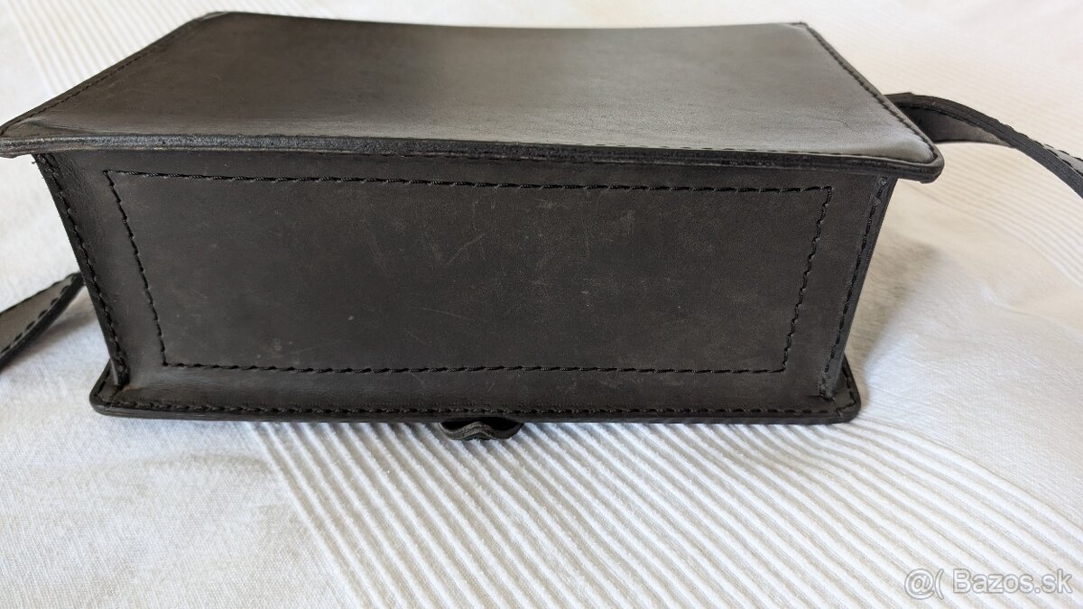 Kožená kabelka- Snail (unisex) - 5