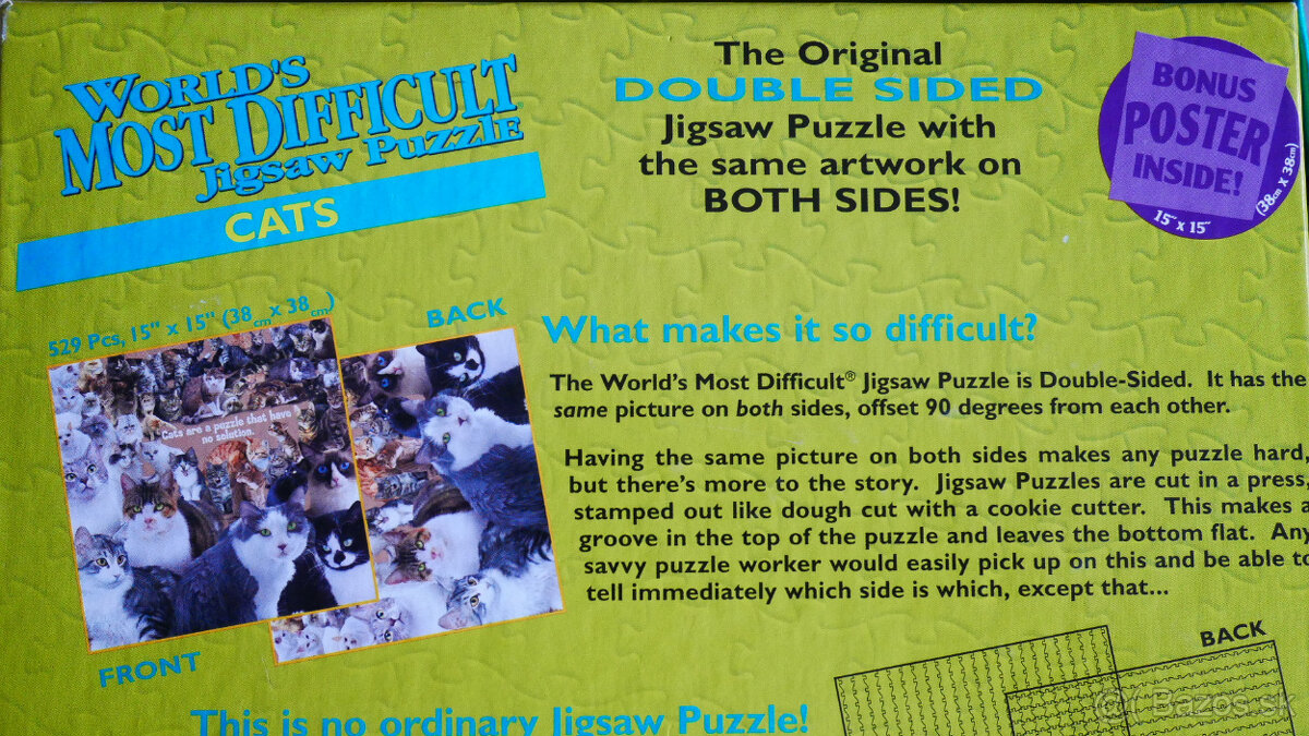 ♦️ PUZZLE = 529 kusov = Mačky ♦️ - 5