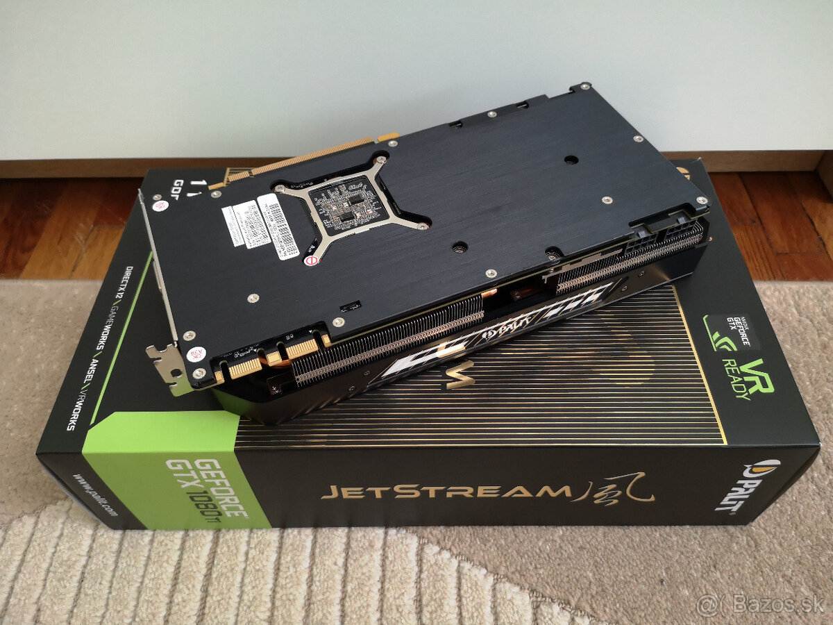Predám Palit GeForce GTX 1080 Ti JetStream 11GB - 5