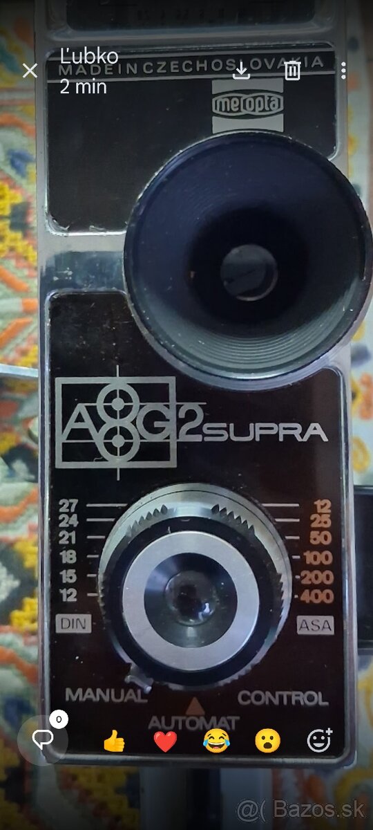 Stará kamera Meopta Supra 60.roky - 5