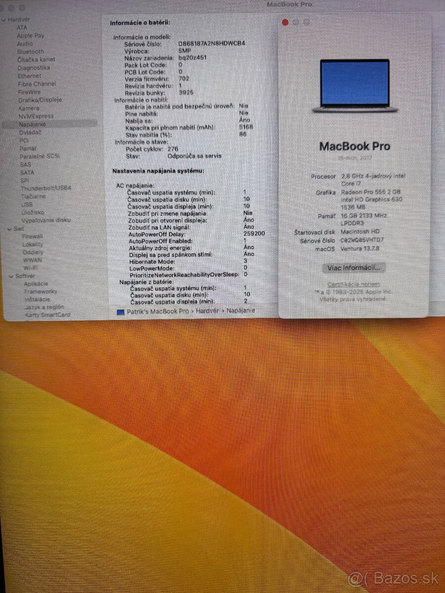 Apple MacBook Pro 15” 2017 - 5