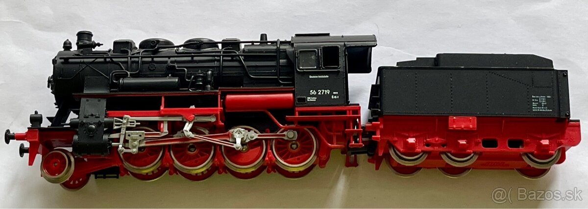 Model lokomotívy BR 56 + vagón cupé - 5