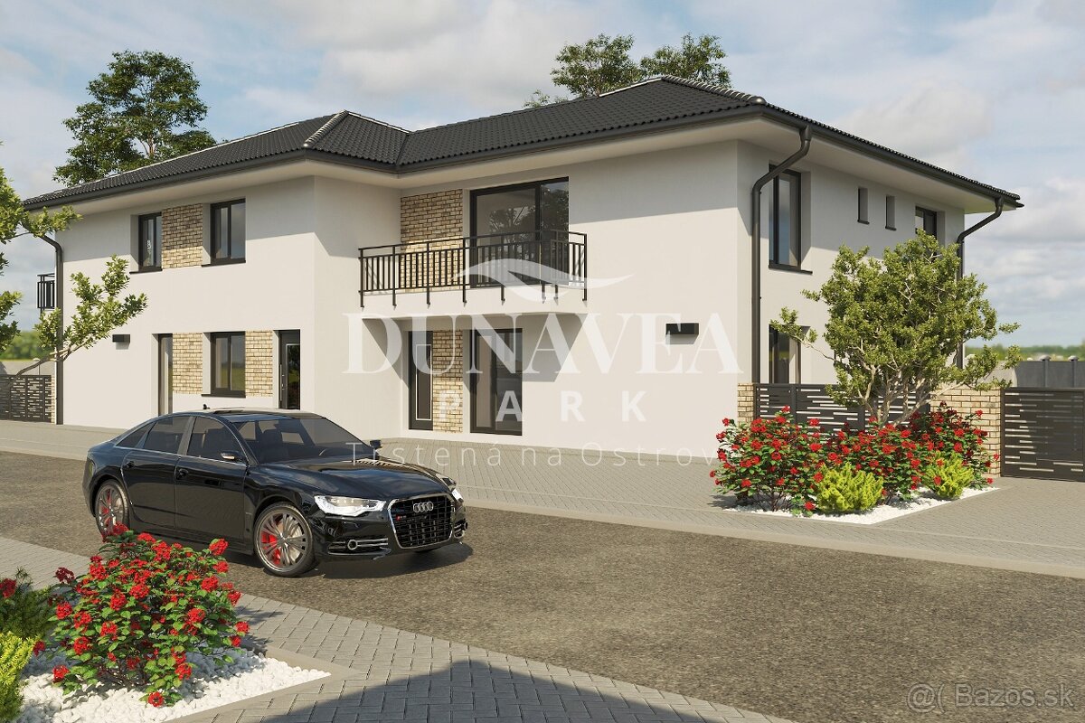 Veľký 3i byt+terasa+záhrada+2xparking,Trstená n/Ostrove,DS - 5