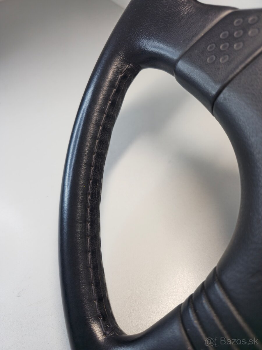 MOMO kožený volant punto gt, coupe, uno, barcheta - 5