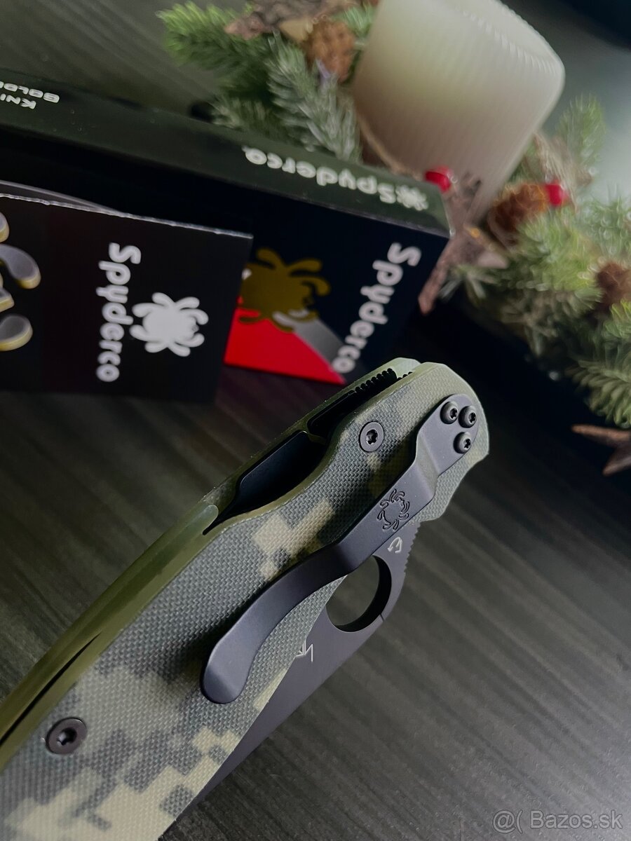 Spyderco Military 2 Camo G10 BK S30V – nový - 5
