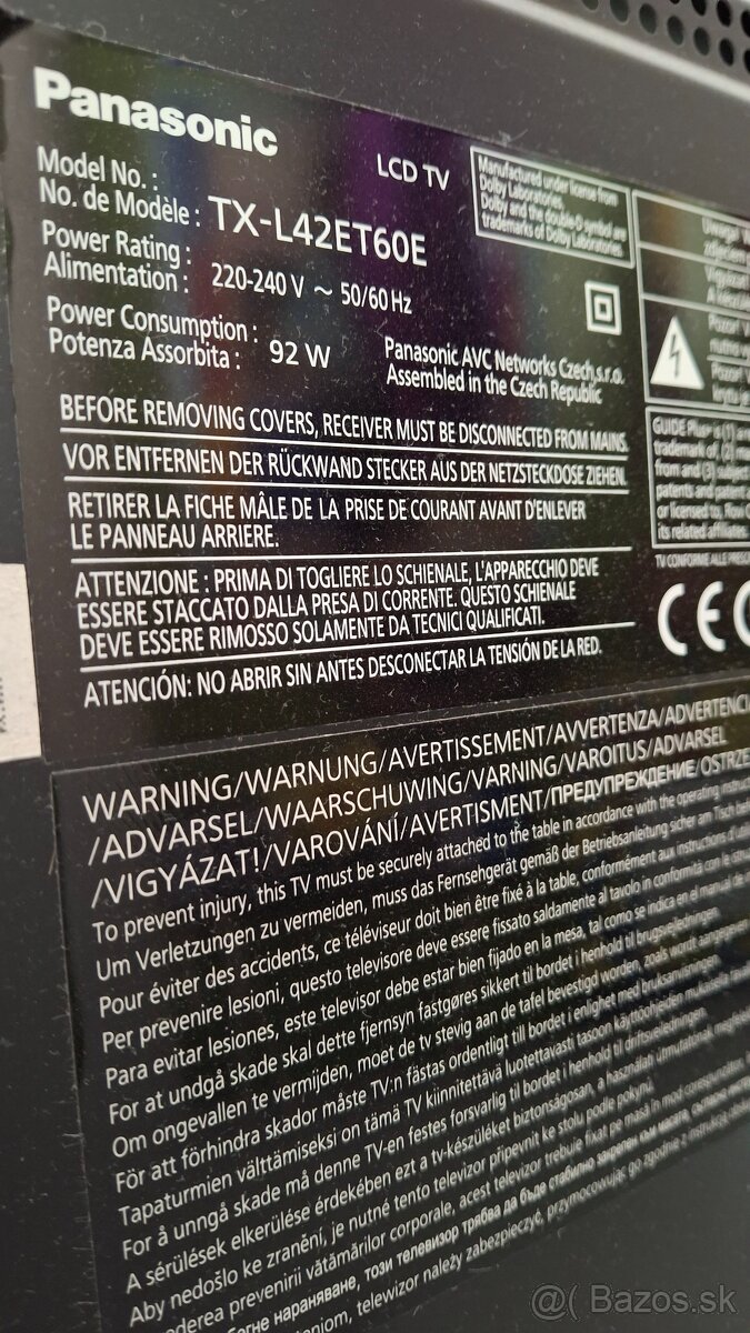 Televízor Panasonic - 5