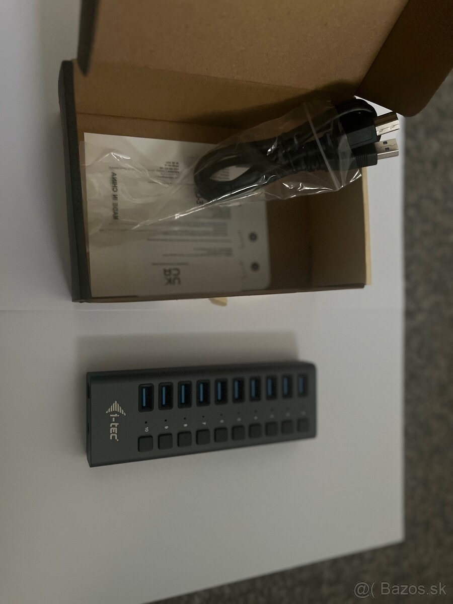 I-TEC USB 3.0 Charging HUB 10 port + 48 napájací adaptér - 5