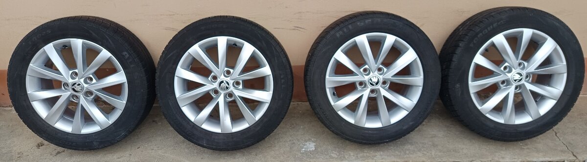 Alu disky Škoda 5x112 R16 - 5