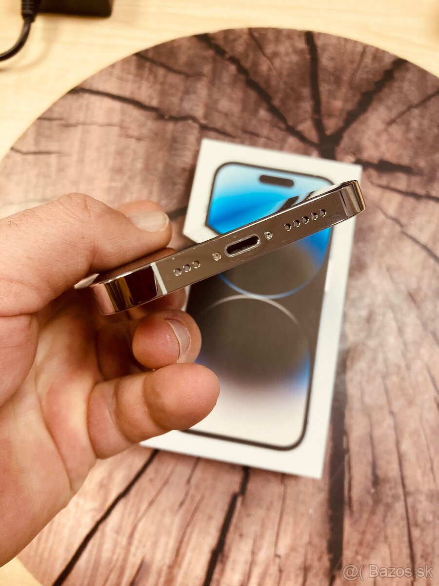 iPhone 14 pro 128 Sillver batéria 87% nádherný top stav - 5