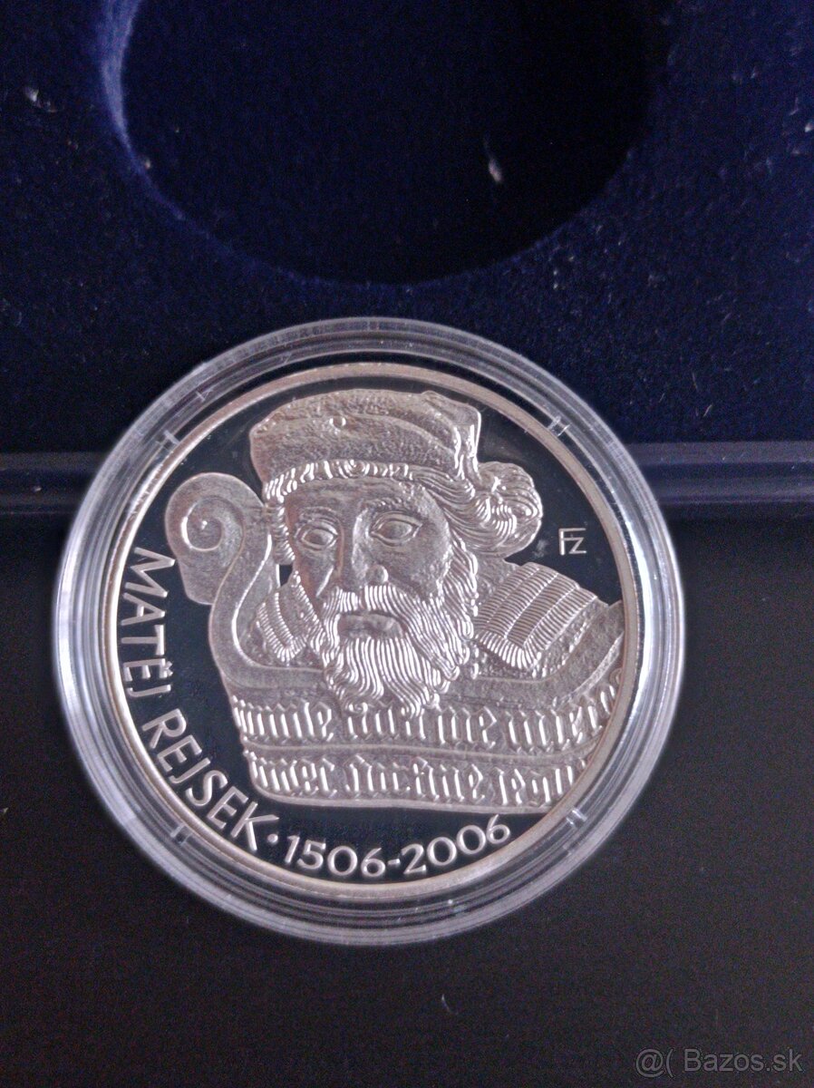 Strieborné mince 200 korun PROOF - 5