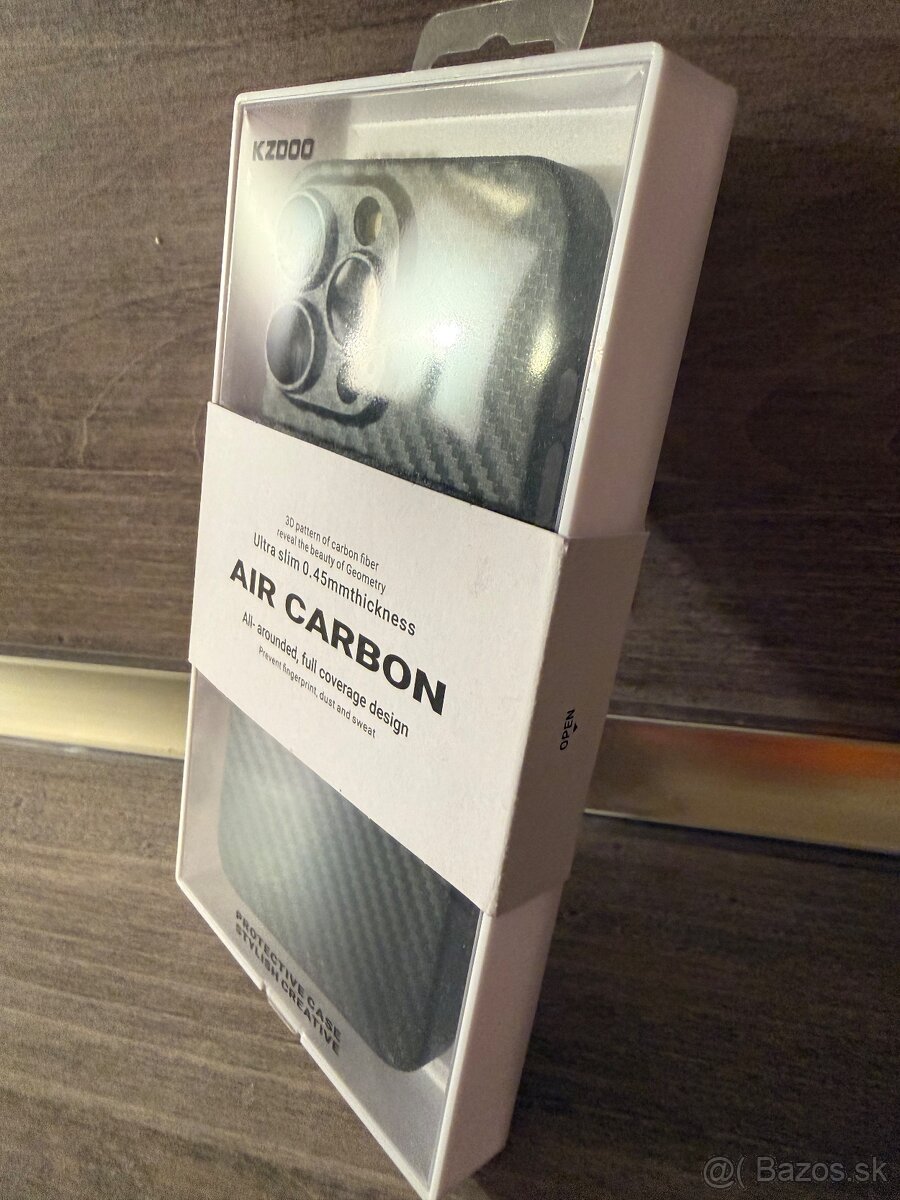 Karbónový kryt na I PHone 15 Pro Max nový - 5