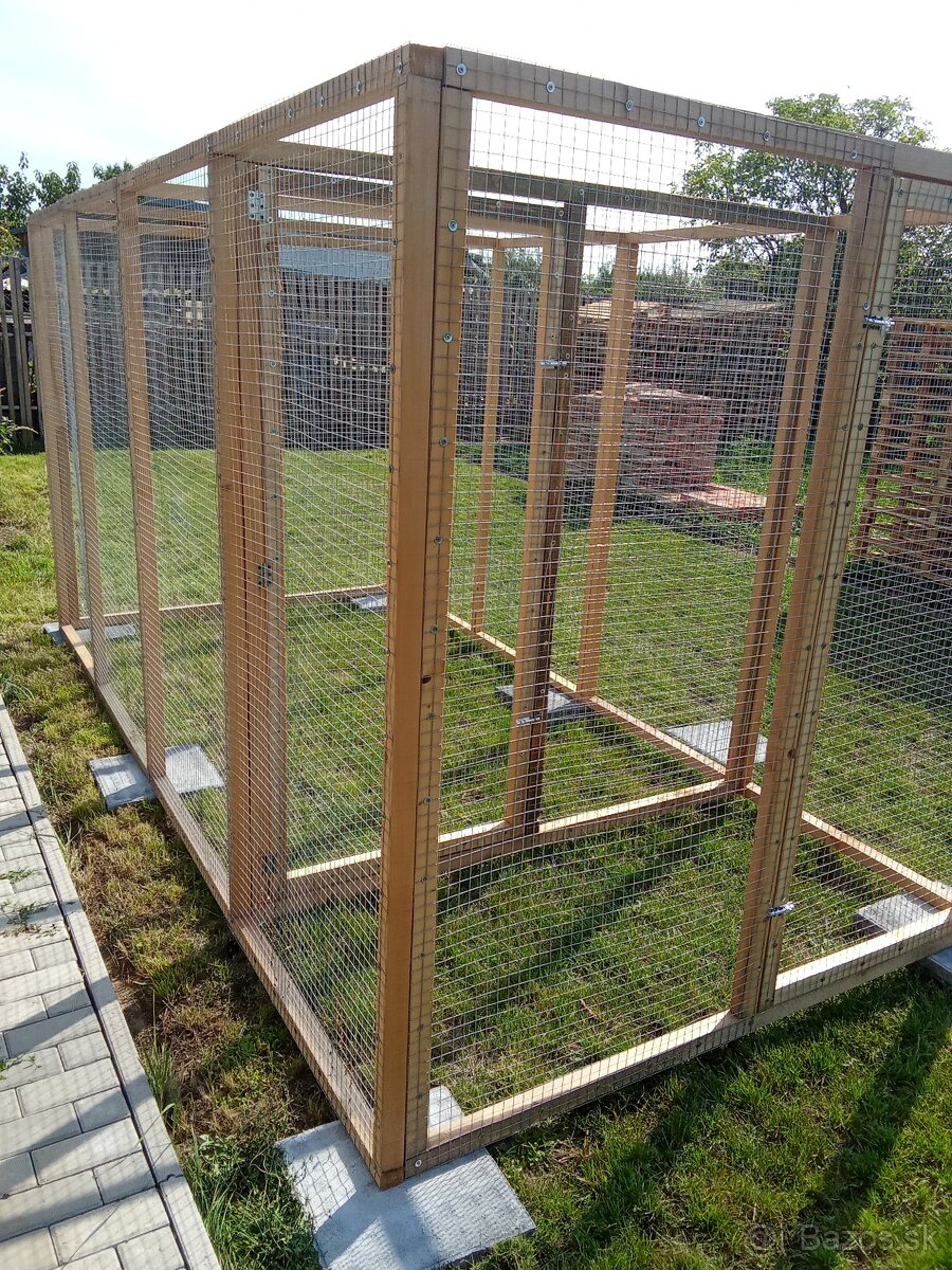 Predám veľkú priestrannú volieru - 5