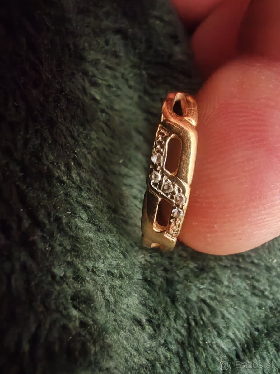 Zlaté náušnice a prstene - 5