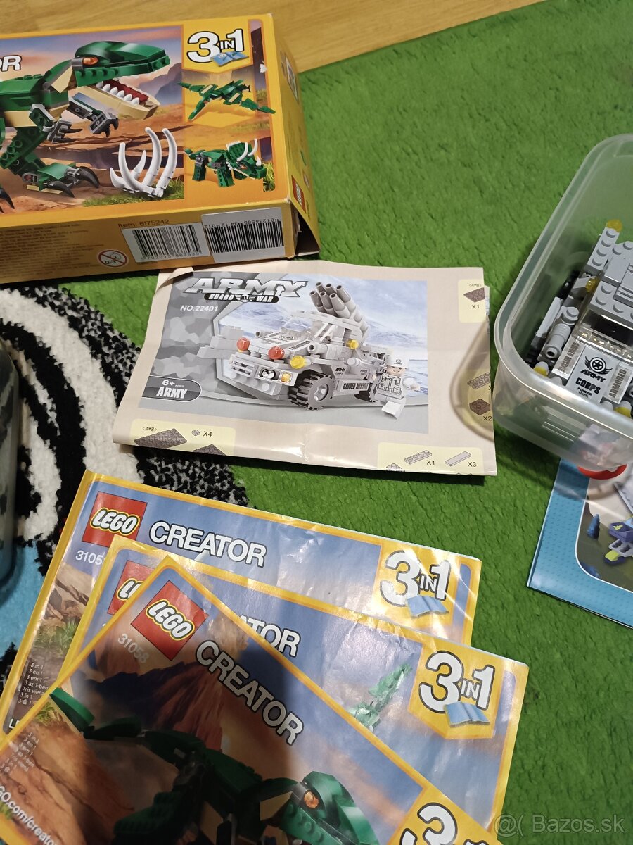 Lego Creator + Technic + 3 menšie sady - 5