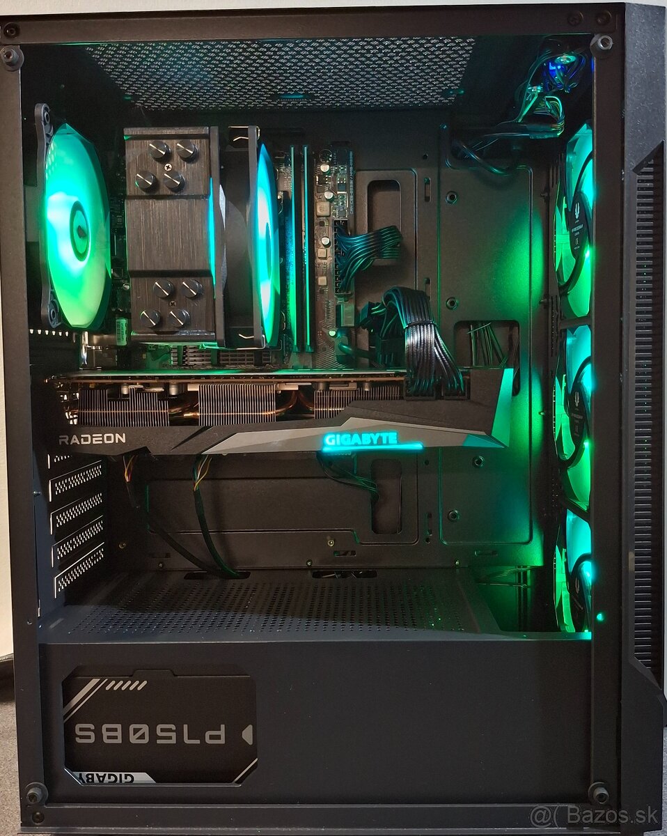 Herný PC Intel i5-14400F / RX 6700 XT / 32GB DDR5 - 5