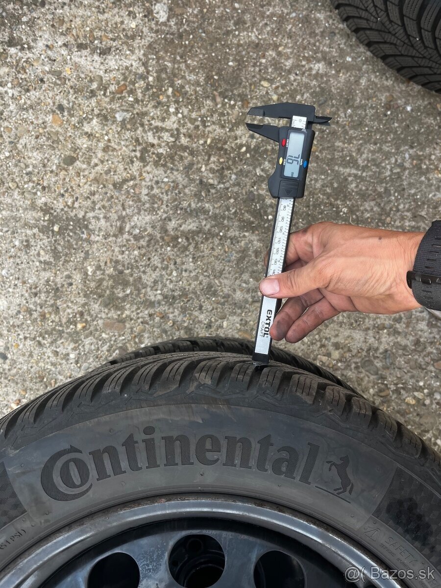 Plechové disky 205/60r16, 5x112r16 Mercedes C180 - 5