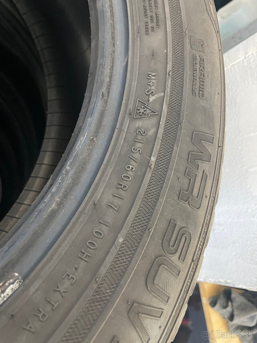 Zimne pneu Nokian WR SUV 3 215/60 r17 100H XL - 5