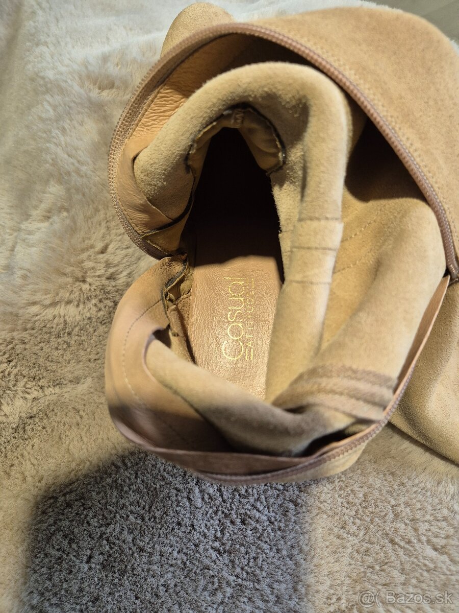 Semišové čižmy - 5