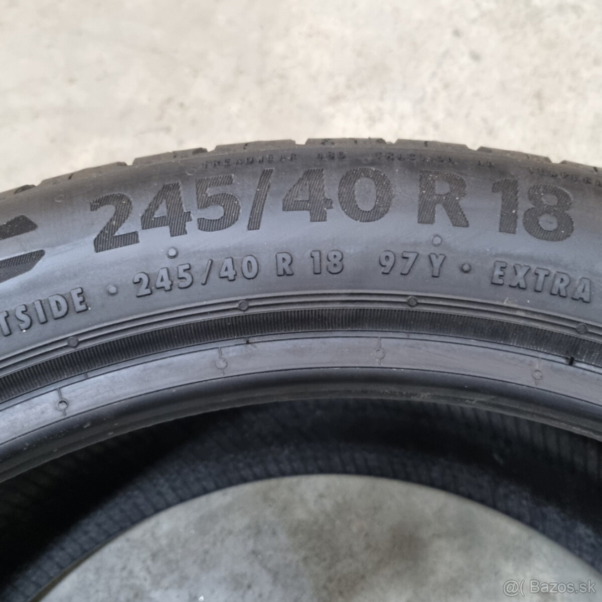 Letné pneumatiky 245/40 R18 CONTINENTAL - 5