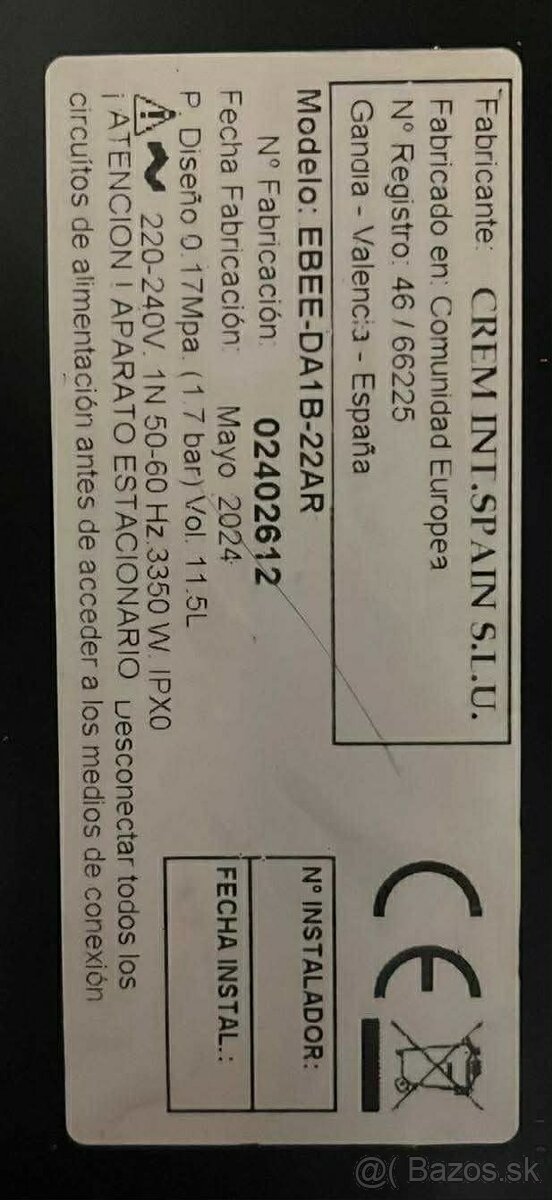 Kávovar 2-pákový CREM EX3 Display, biely - 5