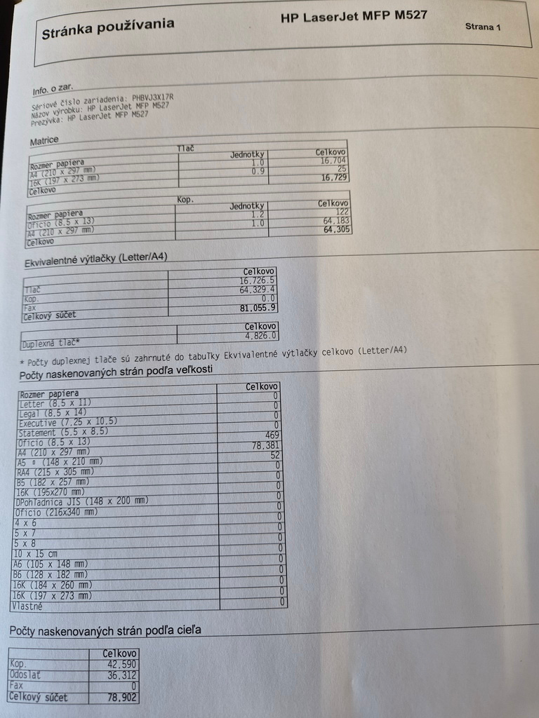 HP LaserJet Enterprise M527f (F2A77A) - 81055 strán - 5