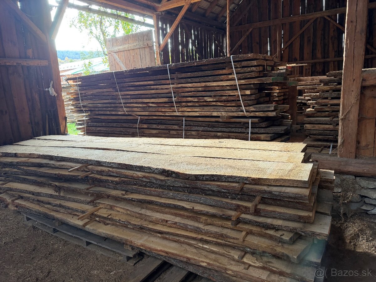 Dubové sušené fošne/ stolárske rezivo - 5