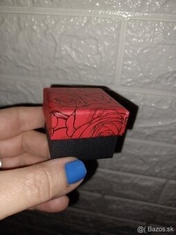 Strieborný prsteň so zirkónom v.55-NOVÝ - 5