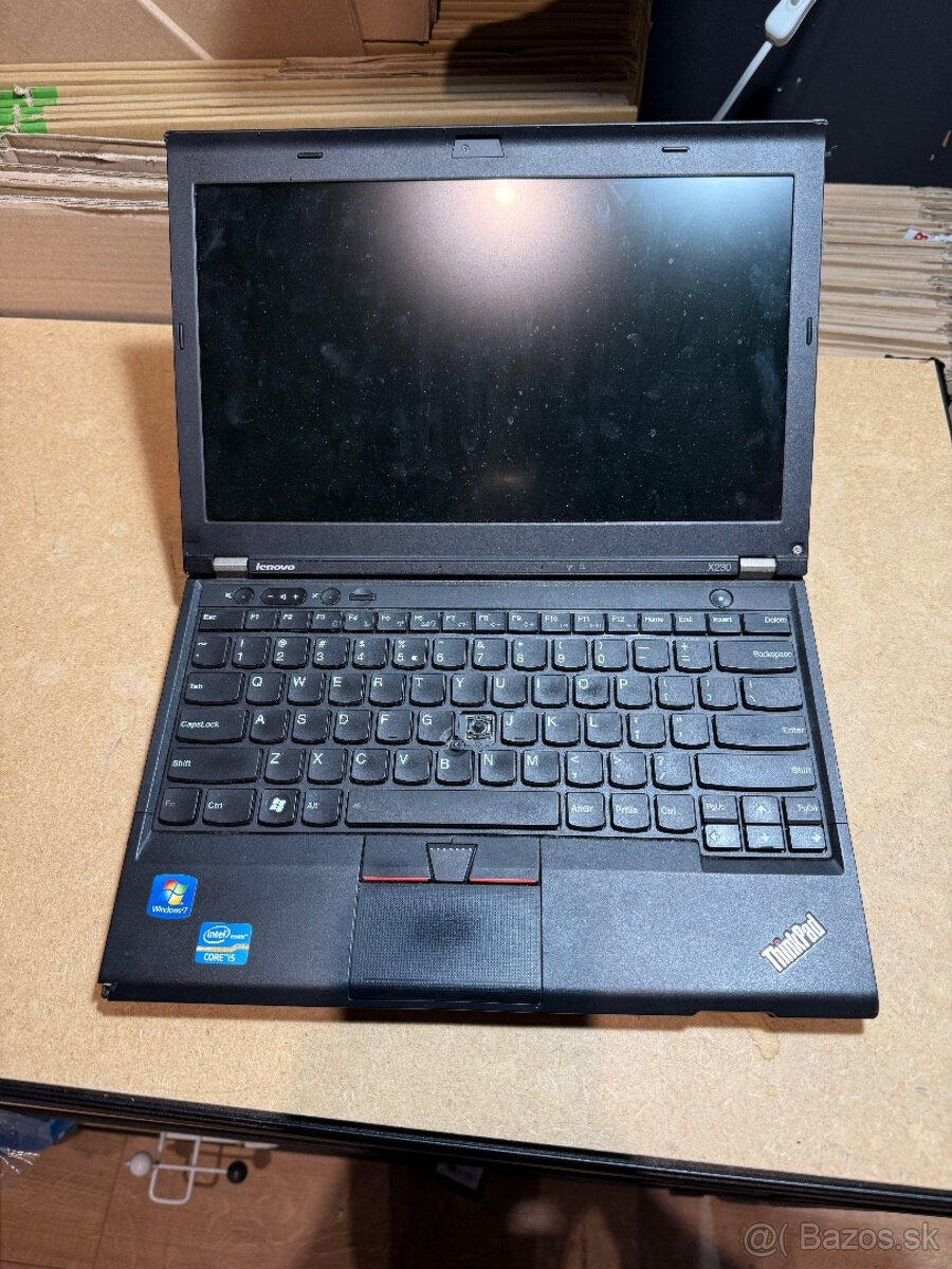 Predám nekompletný notebook Lenovo X230 na diely alebo doskl - 5