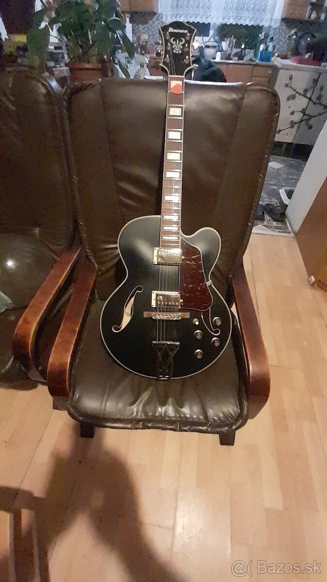 Ibanez af75g black flat - 5