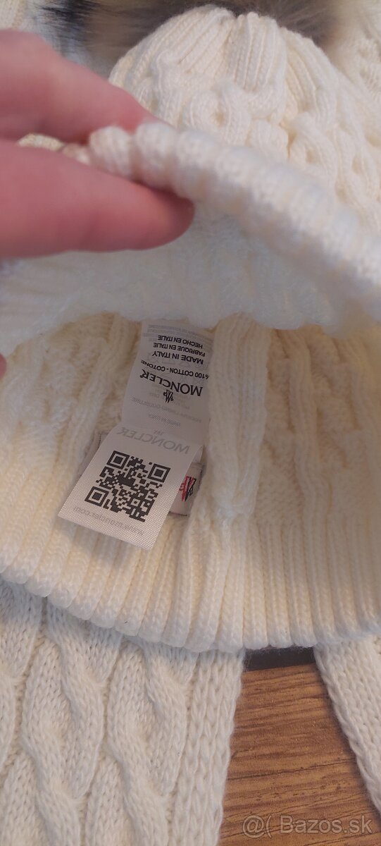 Čiapka + šál Moncler - 5