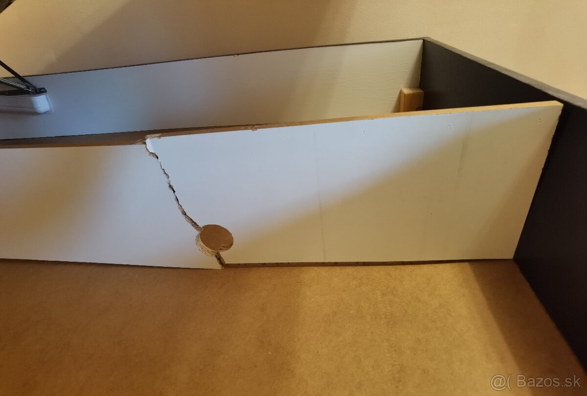 Manželská posteľ 140x200cm s úložným priestorom - 5