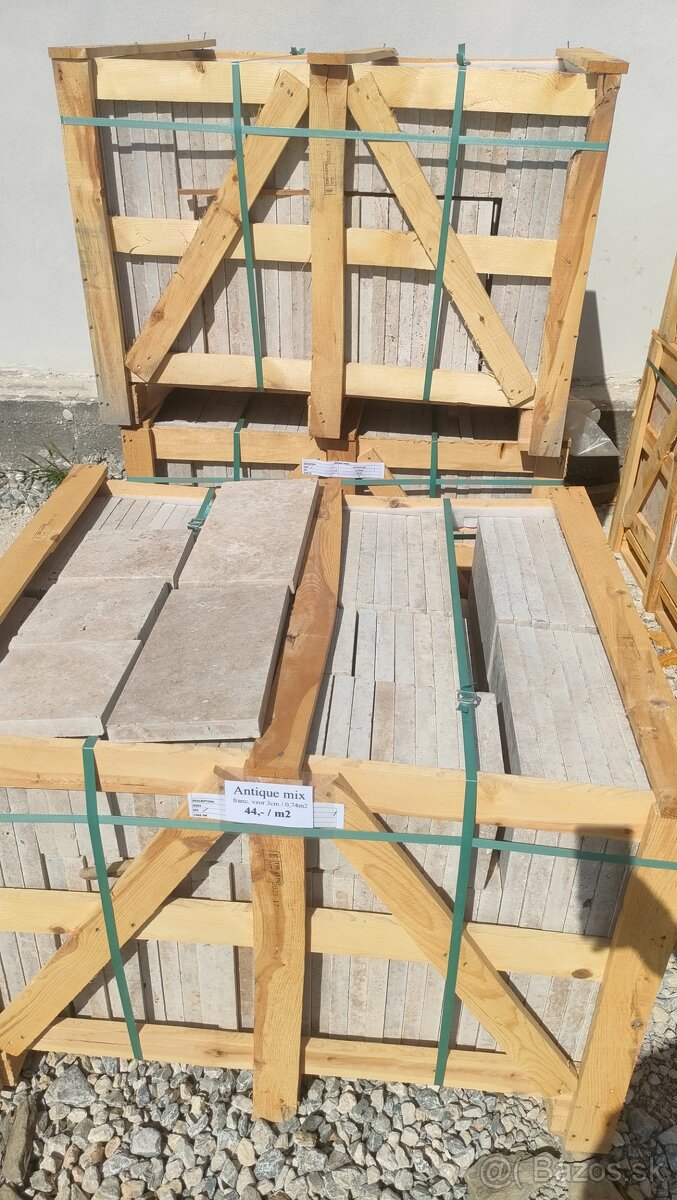 Najlepšia cena bazénové lemy a dlažby travertín - 5