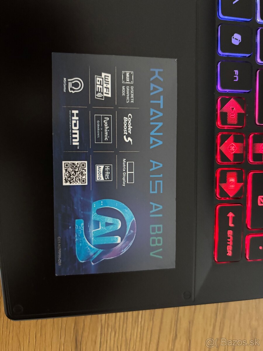 Herný Notebook MSI Katana R9/RTX 4070 - 5