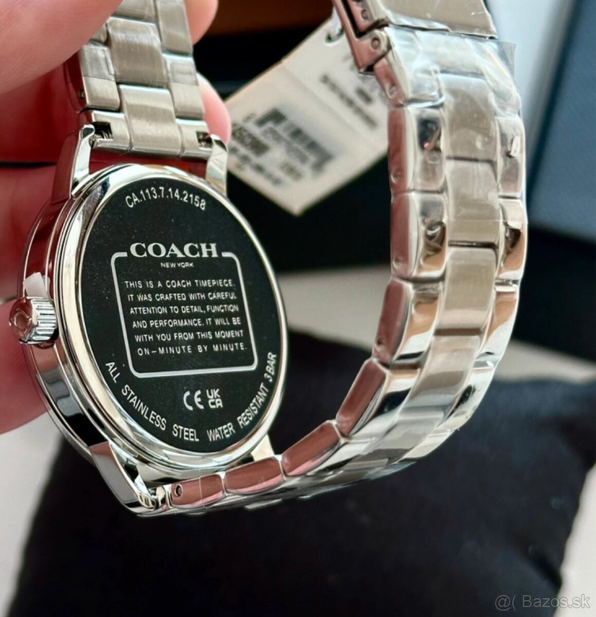 Dámske hodinky COACH - strieborné - 5