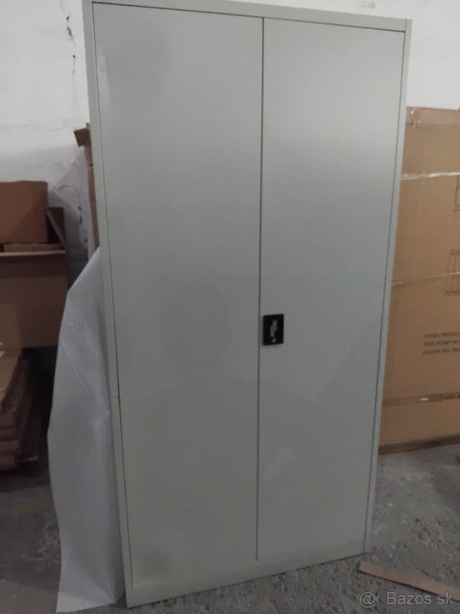 Kancelárska skriňa na dokumenty, 4 police - poškodená - 5