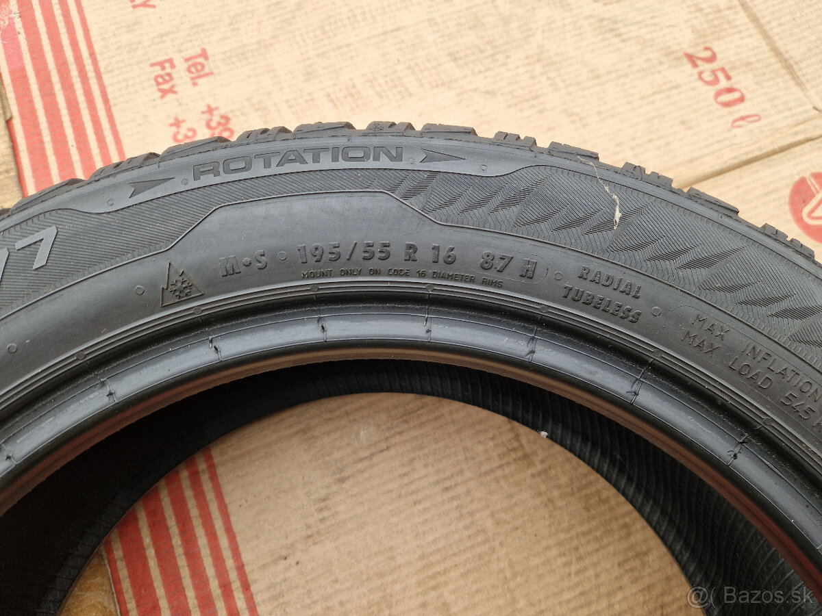 195/55 R16 zimné 2KS pneumatiky 195/55/16 195 55 16 - 5