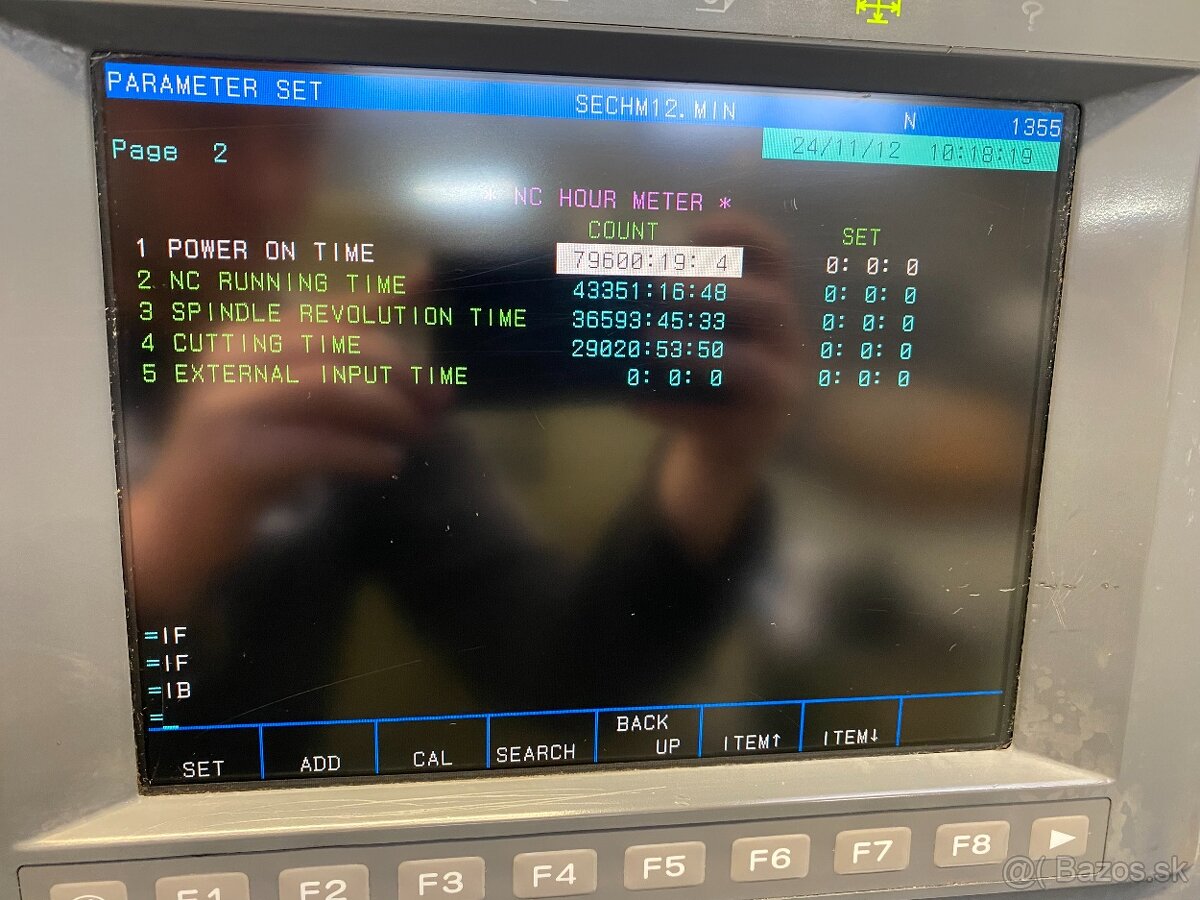 CNC sústruh , OKUMA ES - L8 ,, - M - 5