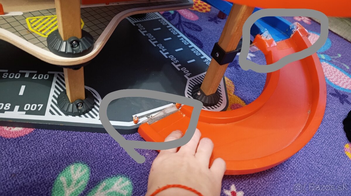 Predám veľkú drevenú autodráhu v dobrom stave - 5