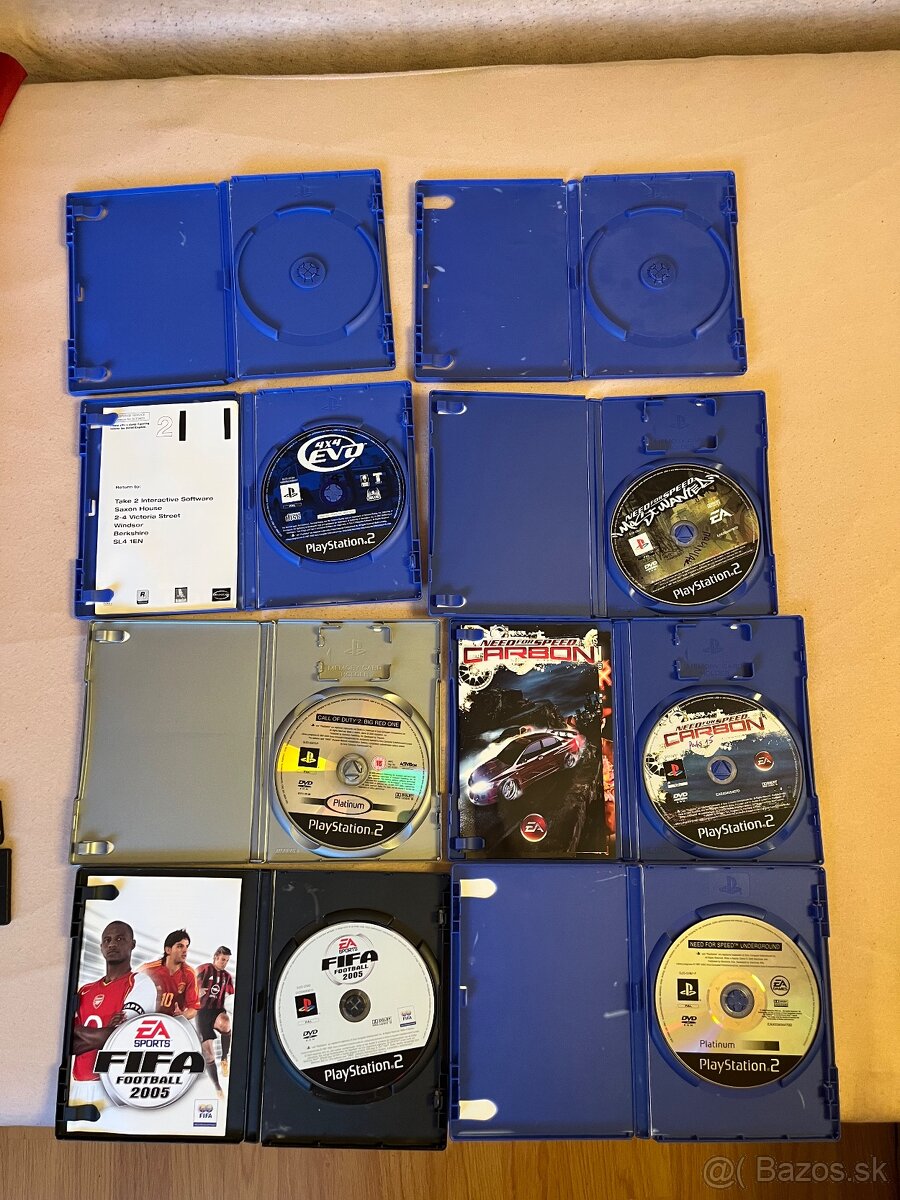 Predám Playstation 2 slim - 5