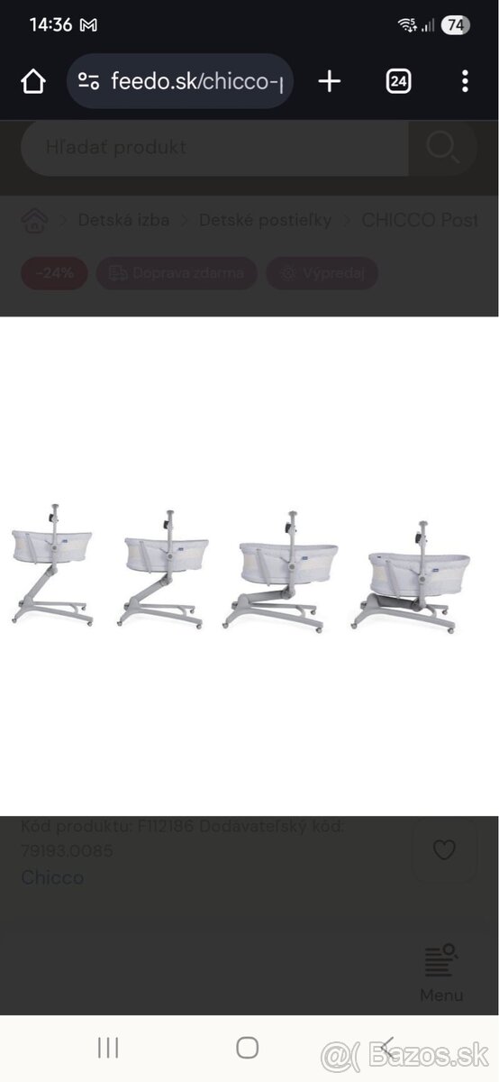 Predám Chicco baby hug air 4v1 - 5