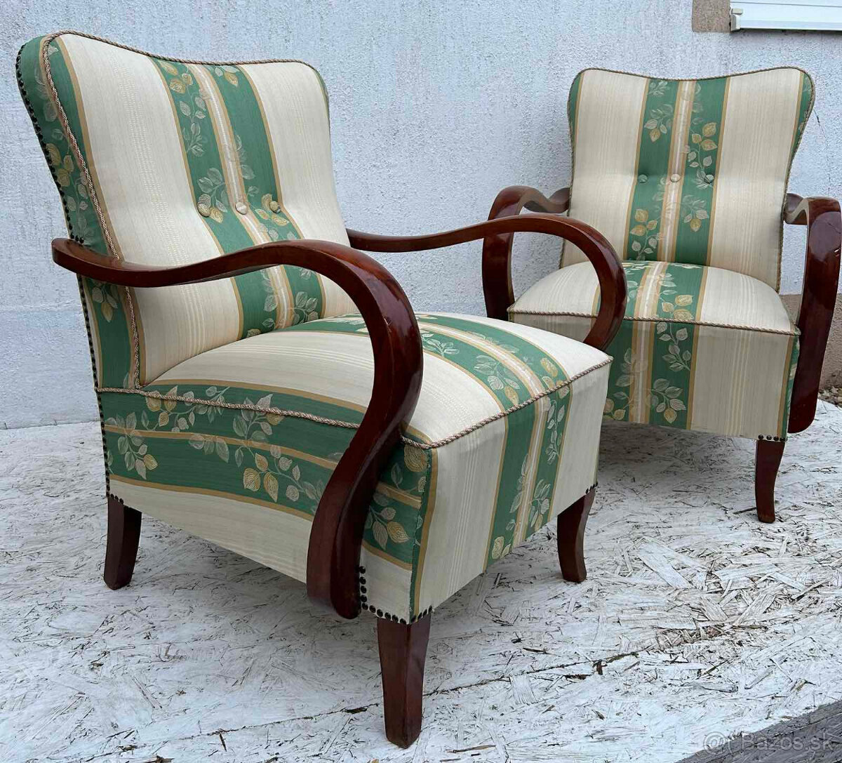 Art DECO kreslá - F125 - 5