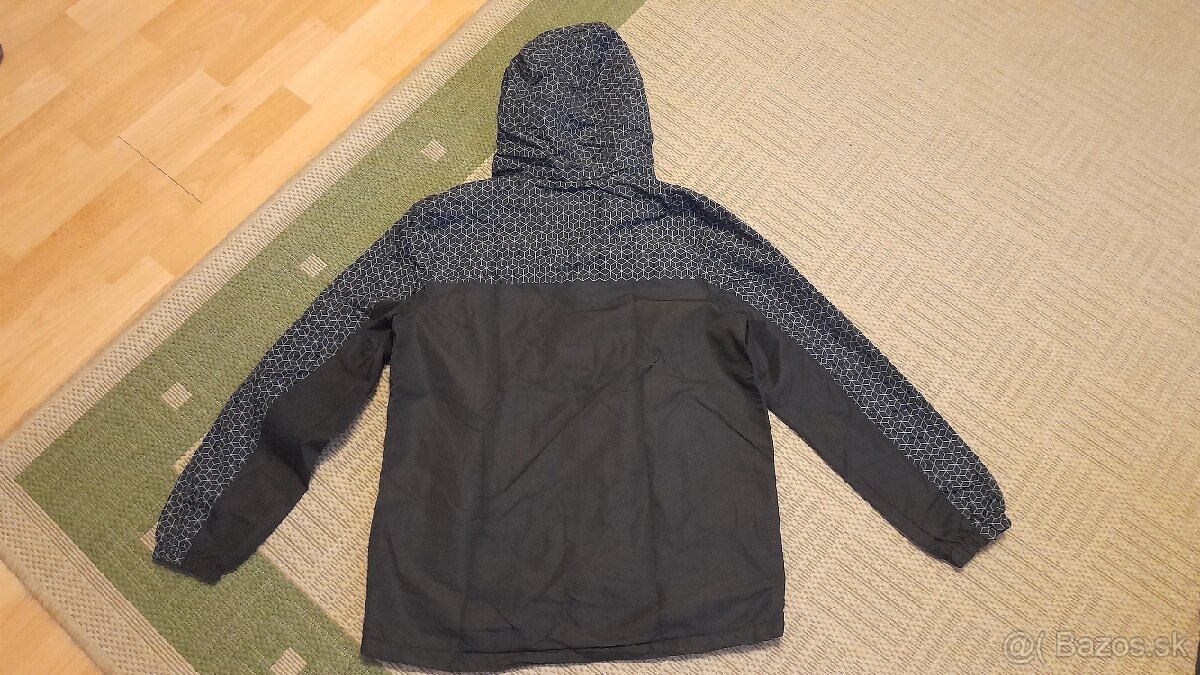 Detská prechodná bunda s kapucňou 13-14 rokov - 5