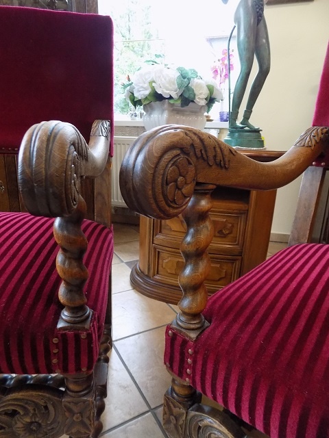 Elegantné starožitné kreslá - 5