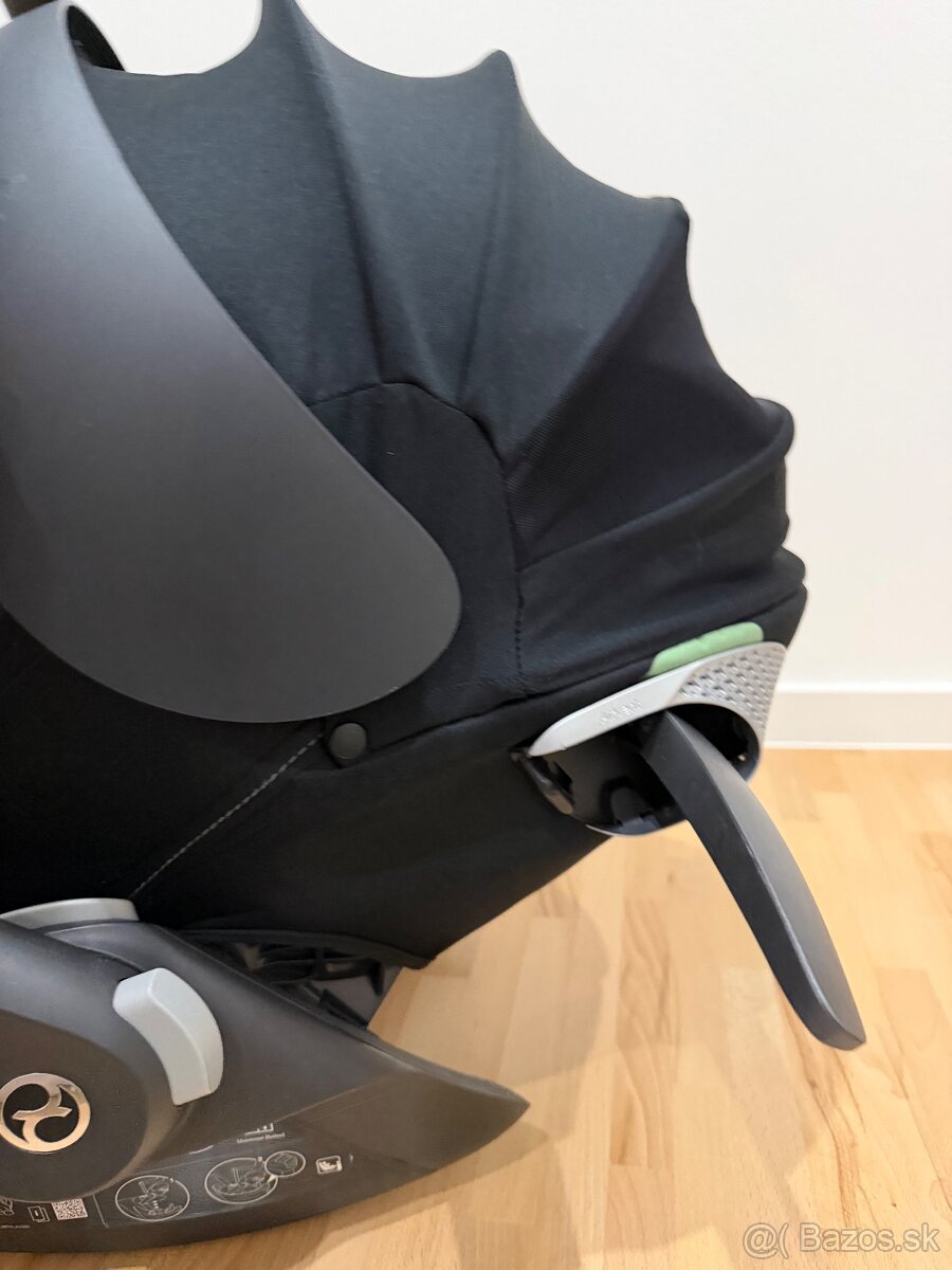 Predám autosedačku Cybex Cloud T i-Size Sepia Black Plus + C - 5