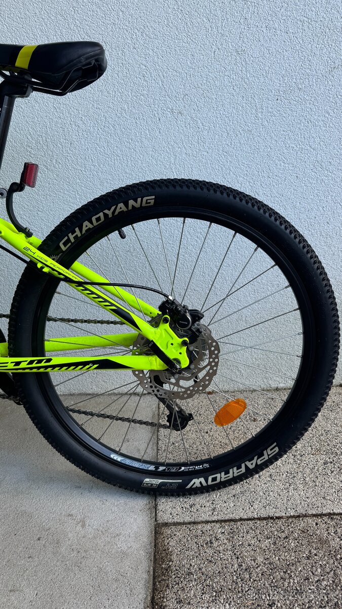 CTM ROCKY 4.0 matná reflexná žltá/čierna - 5